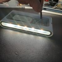 plafoniera da parete a led bianca