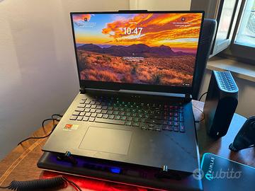 ASUS ROG G17 RTX 4080 Ryzen 9 – Come nuovo