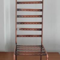 Grande espositore per orecchini a forma di sedia