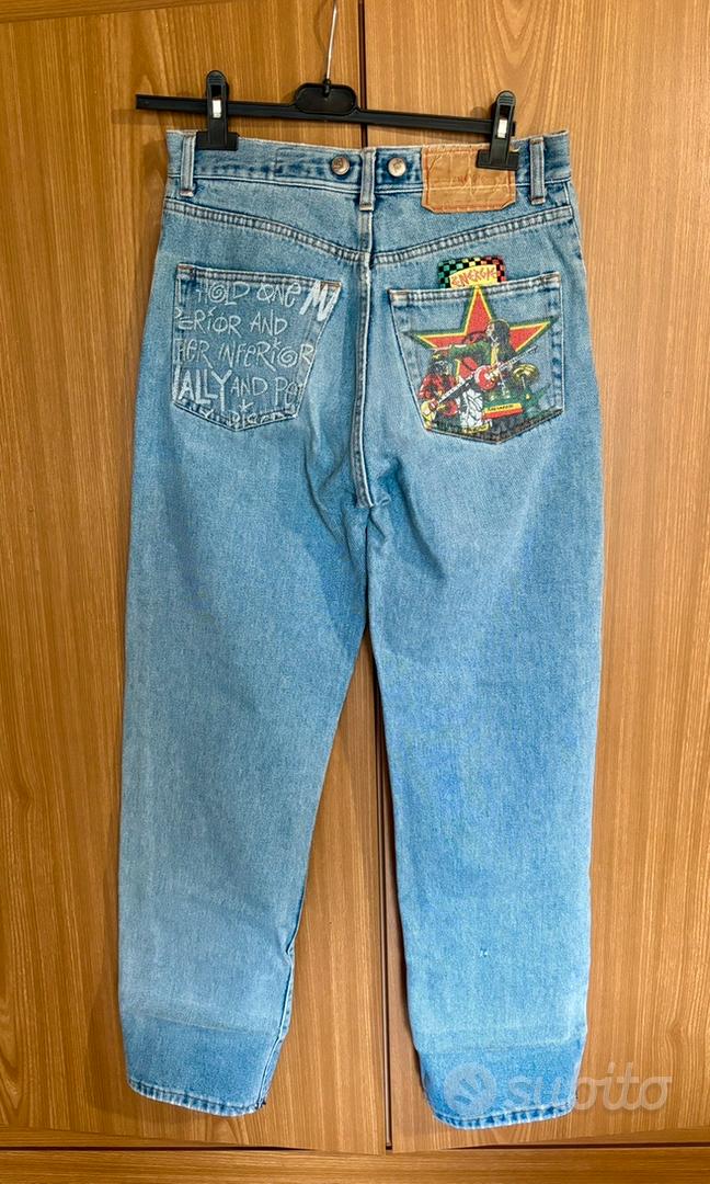 Jeans energie primi anni 90 Abbigliamento e Accessori In vendita