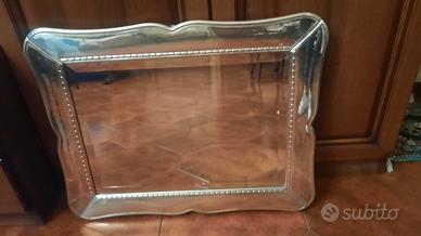 specchio cornice in argento 