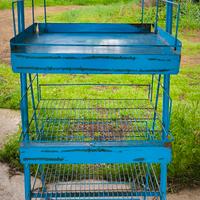 carrello portatutto in metallo