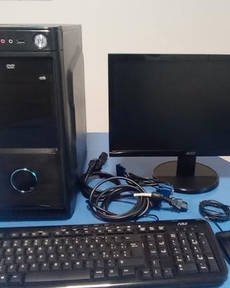 PC  i5 6500, 8GB RAM, hard disk 1 TB + 110 GB