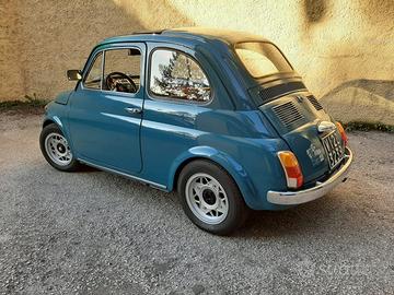 FIAT 500 F 1971 ASI targa nera Vicenza  130 km/h