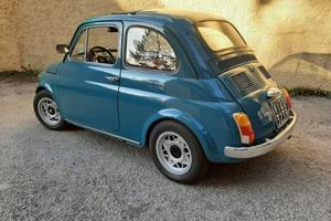 FIAT 500 F 1971 ASI targa nera Vicenza  130 km/h