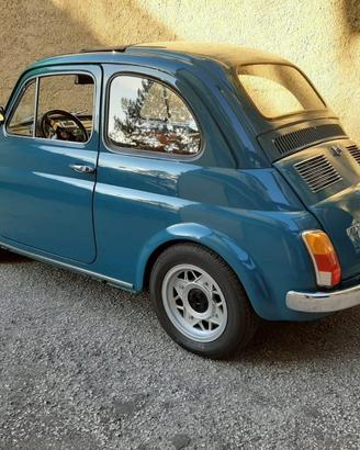 FIAT 500 F 1971 ASI targa nera Vicenza  130 km/h