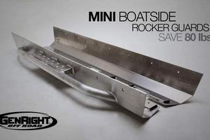 Sottoporta pedane in alluminio rinforzate JEEP