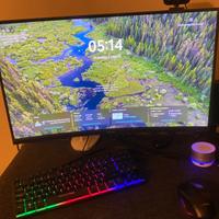 PC Gaming Mini – i9 11ª Gen, Monitor 27” 100Hz