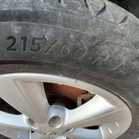 215/60R17 ruote complete NISSAN QASHQAI J10