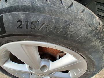 215/60R17 ruote complete NISSAN QASHQAI J10