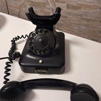 Telefono disco Siemens W48 anni ’40/’60 bachelite
