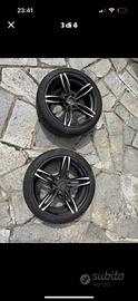 Cerchi bmw r 18 perfetti gommati