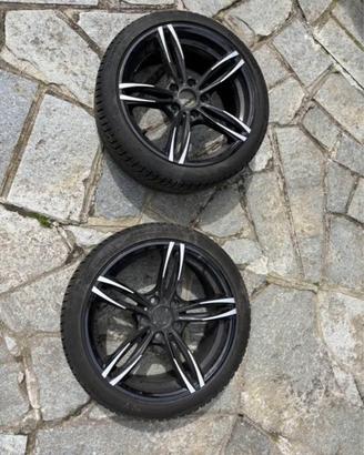 Cerchi bmw r 18 perfetti gommati