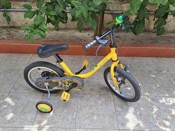 bicicletta 14 decathlon bambino 