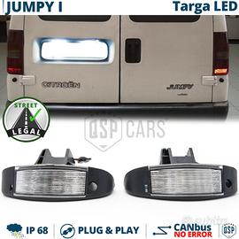 Luci TARGA LED PER Citroen Jumpy 1 CANbus 6500K