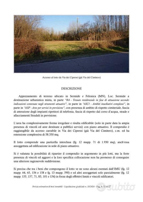 Immobile in asta di 3500 m² a Sermide e Felonica - Vista 3