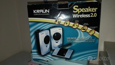 Coppia casse wireless 2.0 Kraun