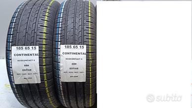 2 GOMME 185 65 15 CONTINENTAL RIF3369