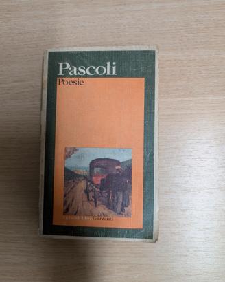 Giovanni Pascoli Poesie Garzanti Grandi Libri
