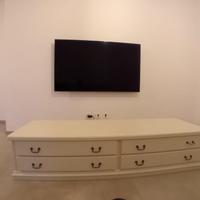 MOBILE DA SALOTTO PORTA TV CON CASSETTONI