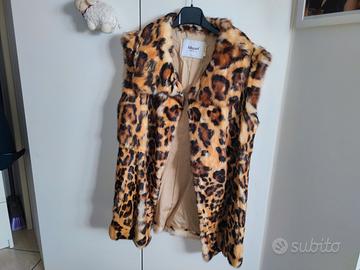 pelliccia 100 % lapin blugirl blumarine donna nuov