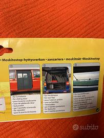 Zanzariera per camper porta scorrevole