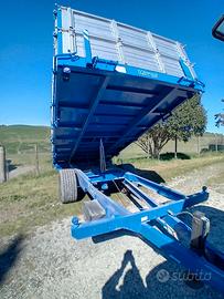 Rimorchio D'Amico trilaterale 60 ql