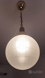 coppia Lampadari a globo