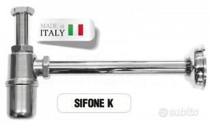 SIFONE IN OTTONE CROMATO