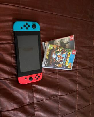 Nintendo switch + due giochi
