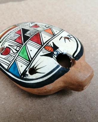 Ocarina Inca del Perù in Terracotta