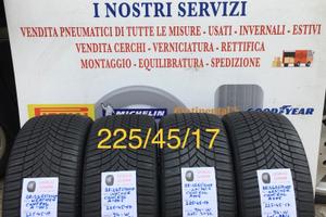 Gomme 225/45/17 Nuove e usate