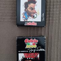 2 set carte da gioco "Calcio 2000"