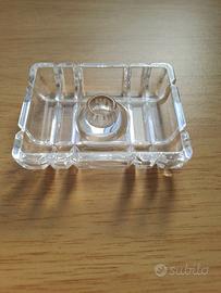 Porta Candele Vetro Decorativo Candelabro Posacene