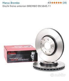 dischi freno anteriori