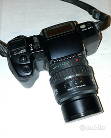 Reflex Pentax SF7 con 2 obiettivi