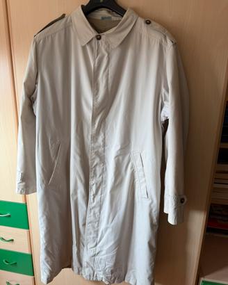 Trench uomo, impermeabile classico uomo taglia 54