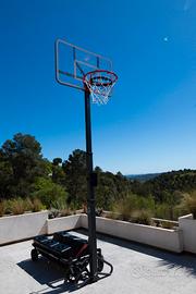 canestro da basket pieghevole 