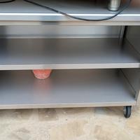 Bancone/Tavolo da appoggio con ruote