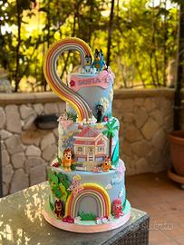 Torta scenografica Bluey 171
