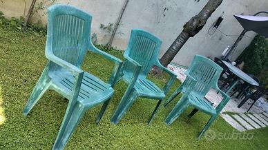 sedie da esterno per giardino