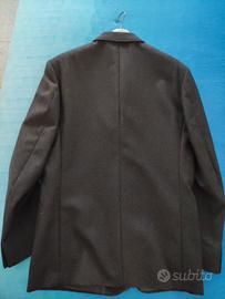 Giacca vestito uomo grigio scuro