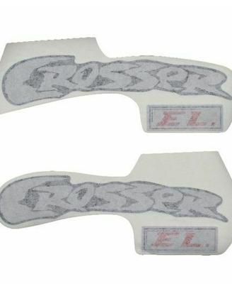 Coppia decalco fianchetti Malaguti Crosser