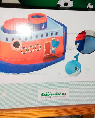 Gioco da bagno "la barca di Marius Lilliputiens"