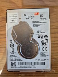HDD Seagate Barracuda ST1000LM049 1 TB 2,5" 128mb
