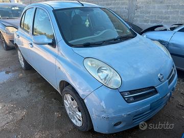 RICAMBI NISSAN MICRA K12 1.2 BENZINA ANNO:2005