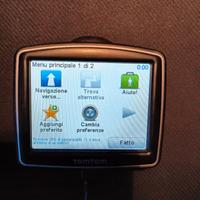 TOMTOM ONE NERO, COMPLETO DI ACCESSORI, USATO.