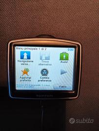TOMTOM ONE NERO, COMPLETO DI ACCESSORI, USATO.