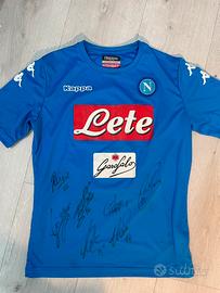 Maglia SSC Napoli autografata – Leggende Azzurre