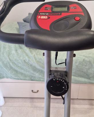 Ultrasport F-Bike Cyclette da Casa Pieghevole